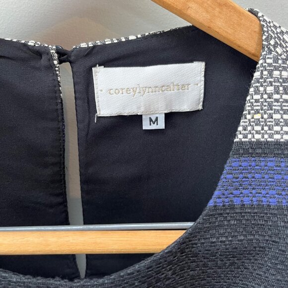 Corey Lynn Calter Multicolor‎ Striped Peplum Womens Sleeveless Top Size M - Picture 2 of 4